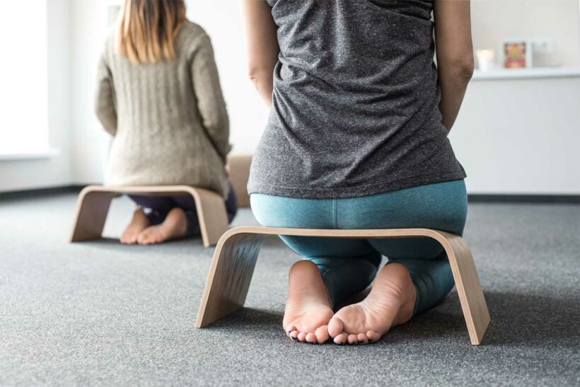 padded meditation bench