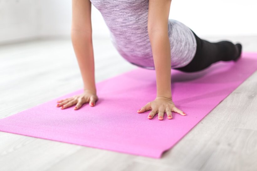 How to do Yoga with Sweaty Hands