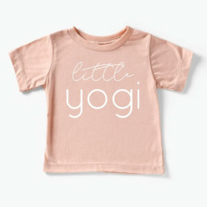 Little Yogi Kids Yoga T-shirt Gift