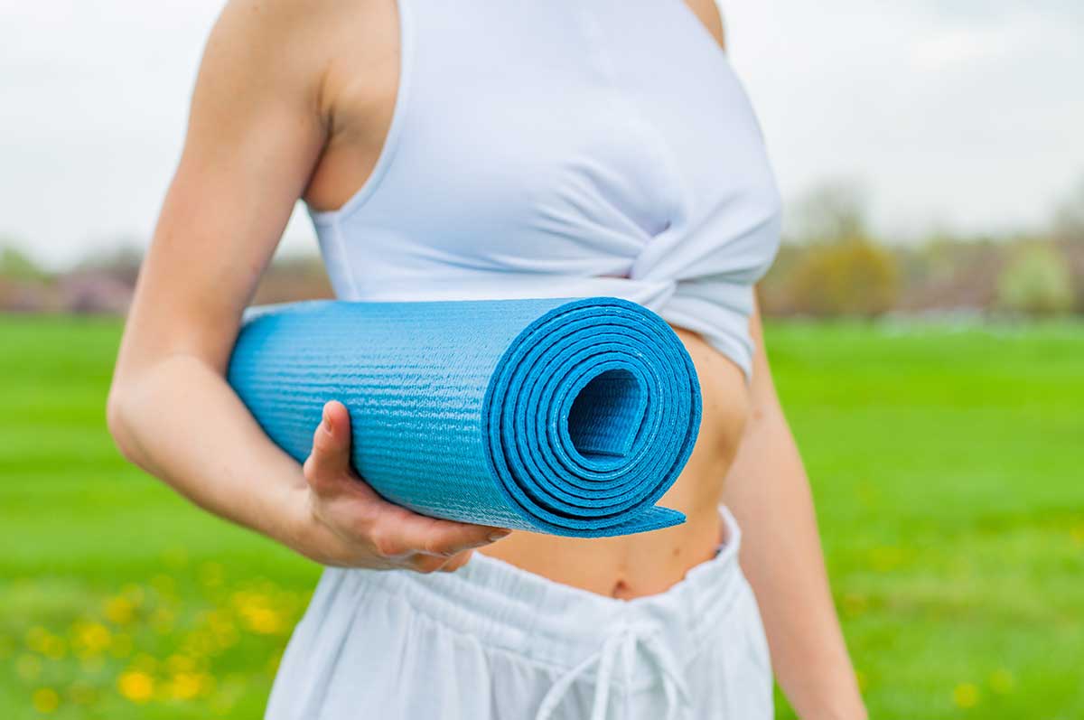Yoga mat for beginners