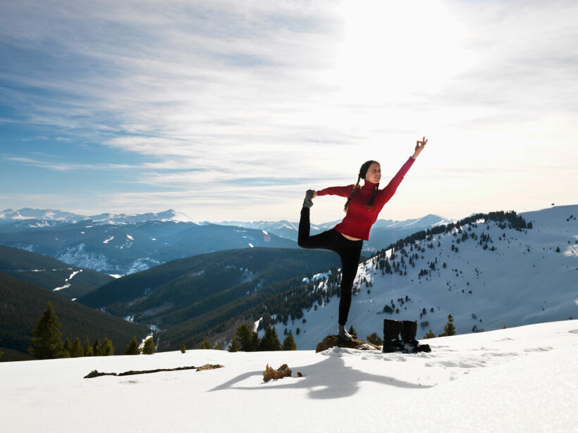 Yoga Poses to Beat the Winter Blues